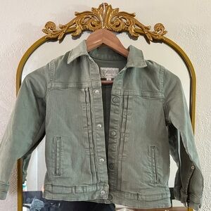 Gymboree Olive Green Jean Jacket for Kids